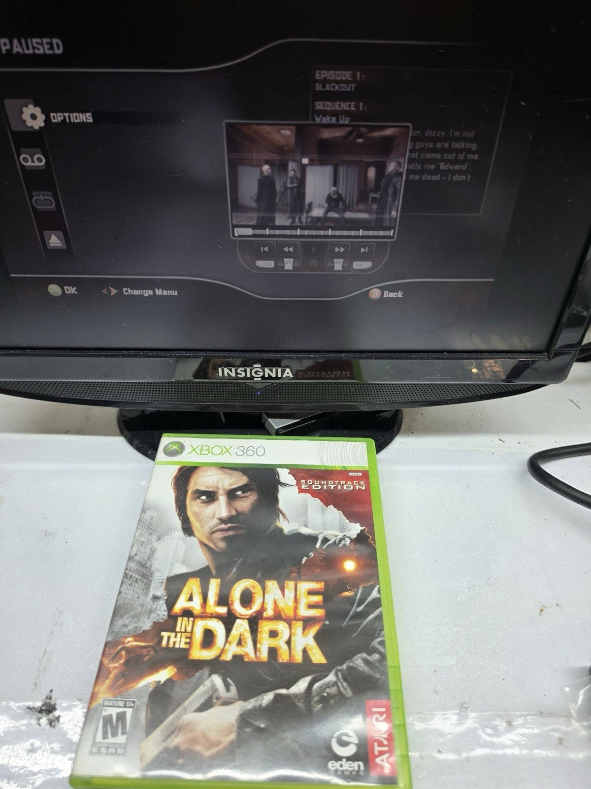 Alone in the Dark Soundtrack Ed. (Xbox 360, 2008) Discs, Case, Manual - Tested
