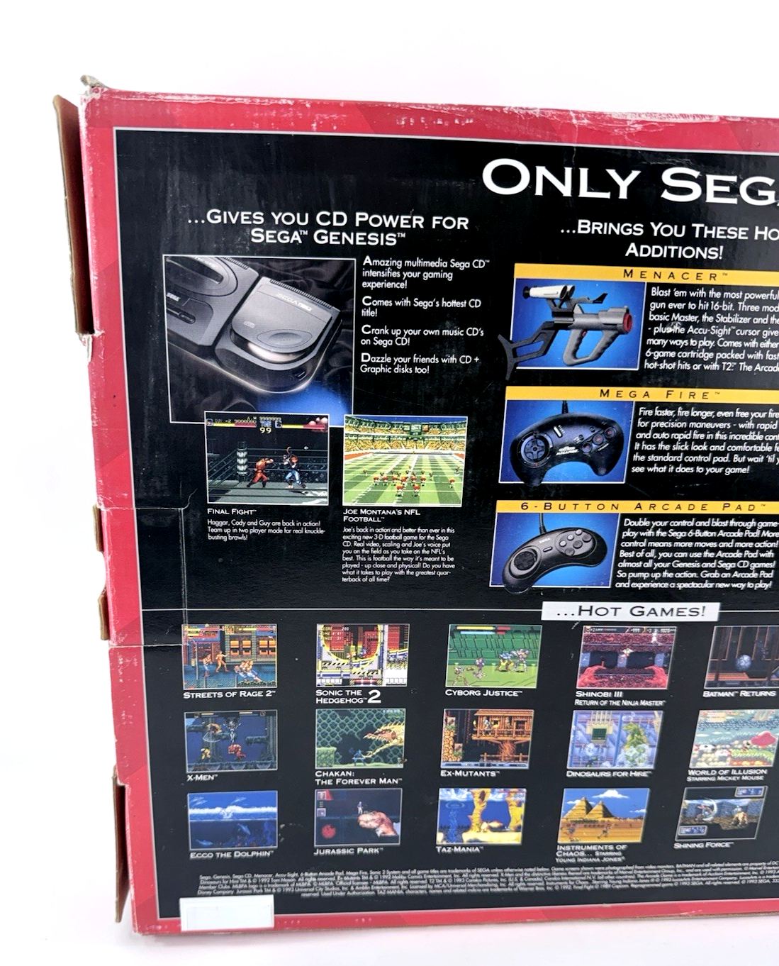 Sega Genesis Model 2 The Core System Console with Original Box and Accessories