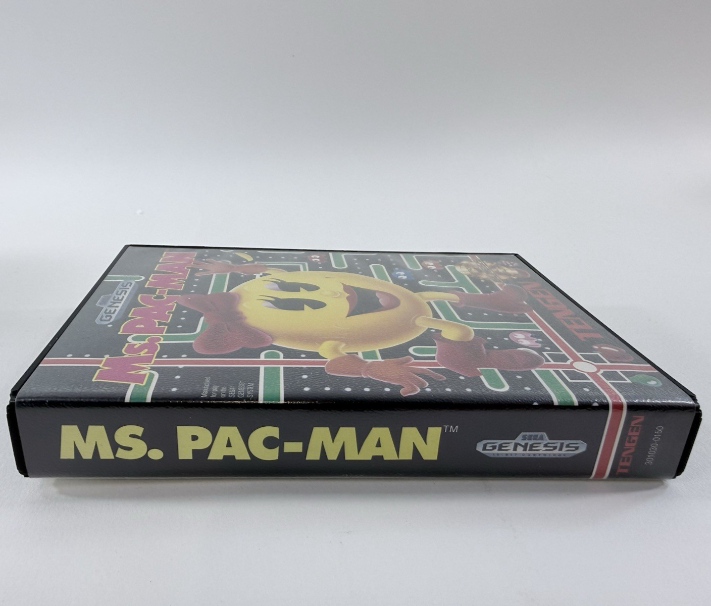 Ms. Pac-Man (Sega Genesis, 1991) Game, Case, Manual - Tested - Read