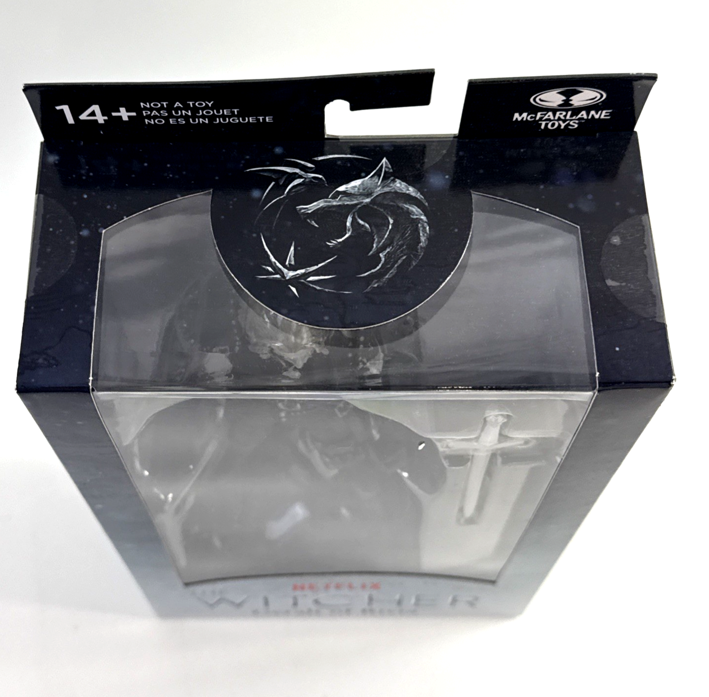 McFarlane Toys 2022 Netflix Witcher WV2 7" Geralt of Rivia Witcher Mode Figure