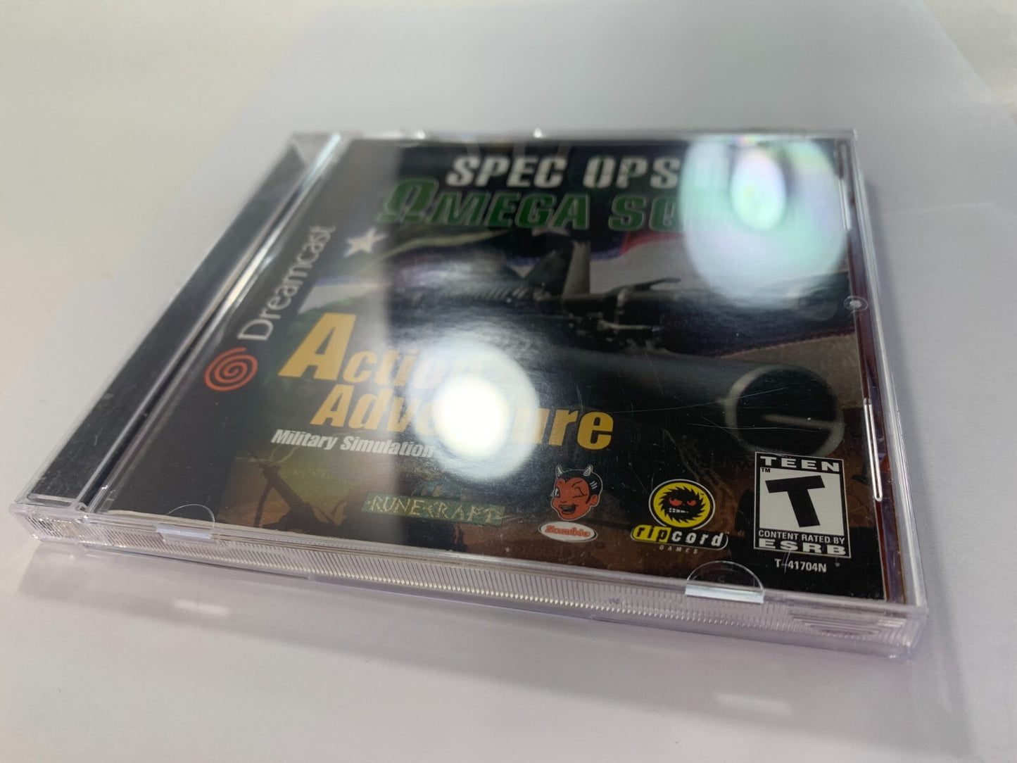 Spec Ops II: Omega Squad (Sega Dreamcast, 2000) Game Case Manual - Tested