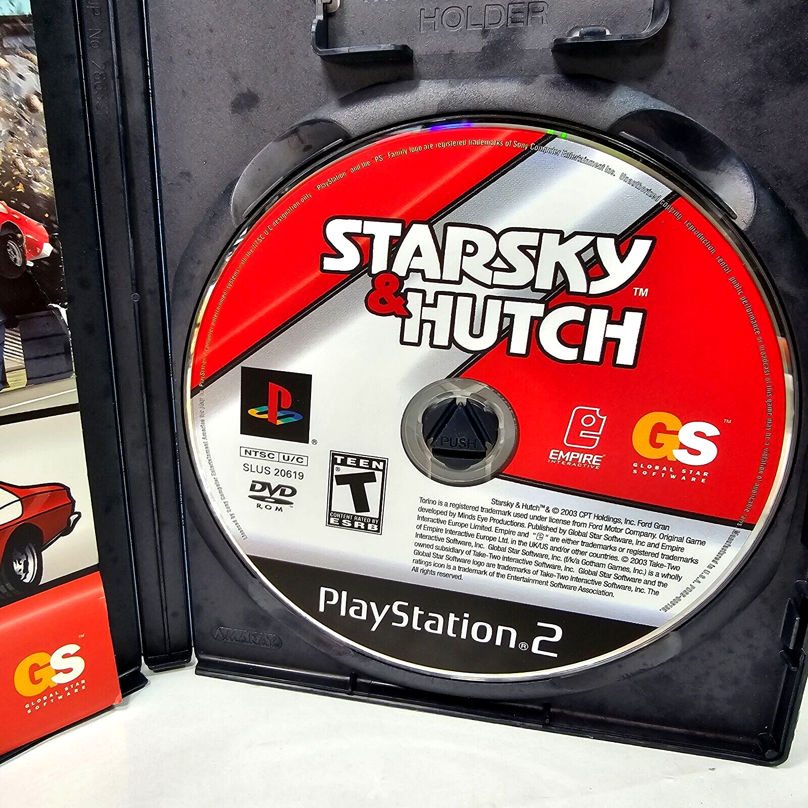 Starsky and Hutch (PlayStation 2, 2003) Game Case Manual - Tested