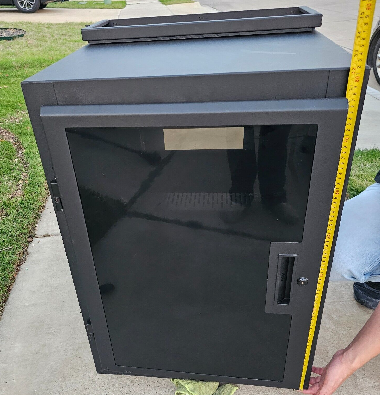 Stage Front Presentation Systems Custom Mounted Audio/Video Cabinet - Read