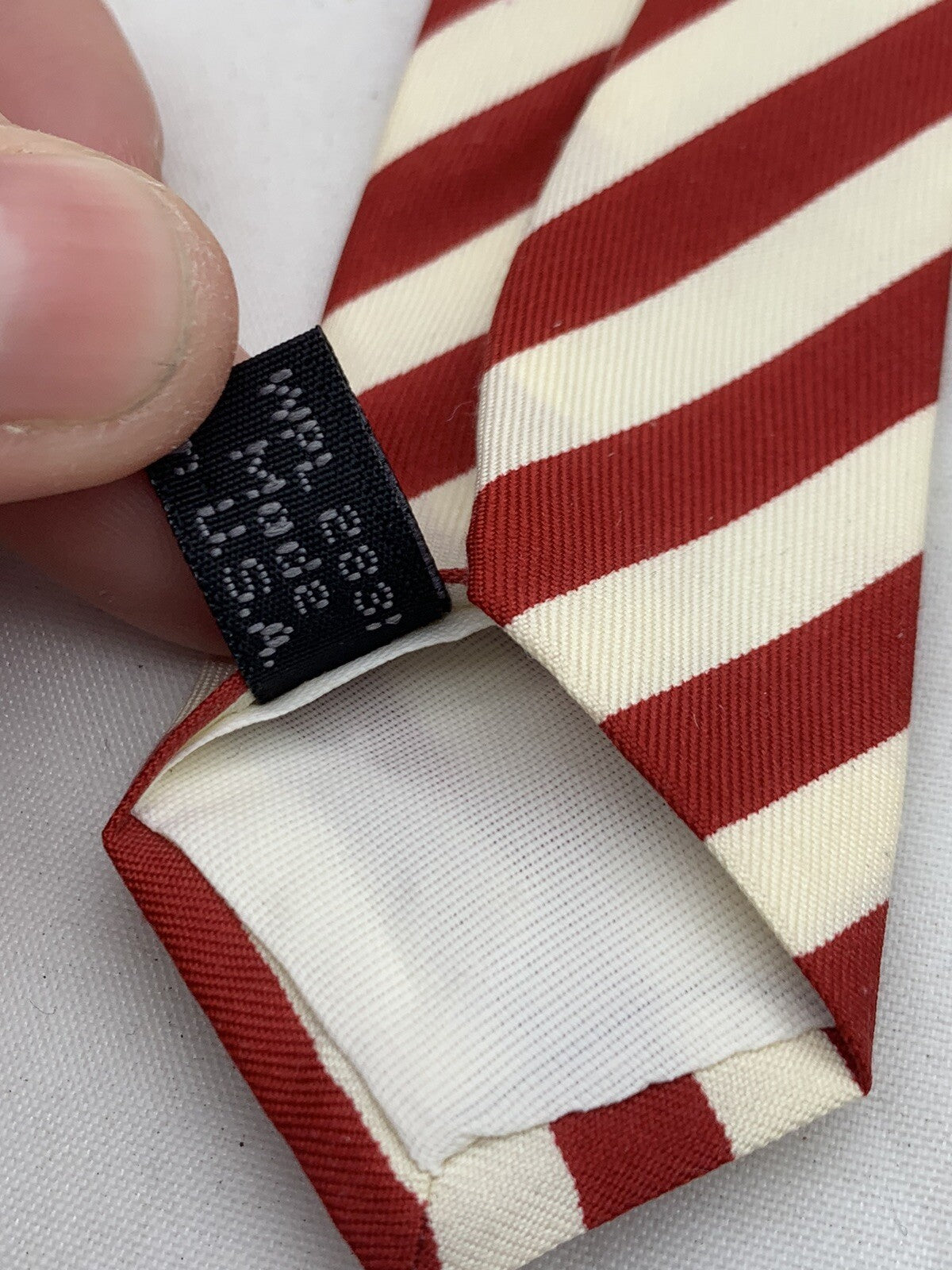 Cambridge Classic Mervyns 62” Stars And Stripes Italian Silk Necktie