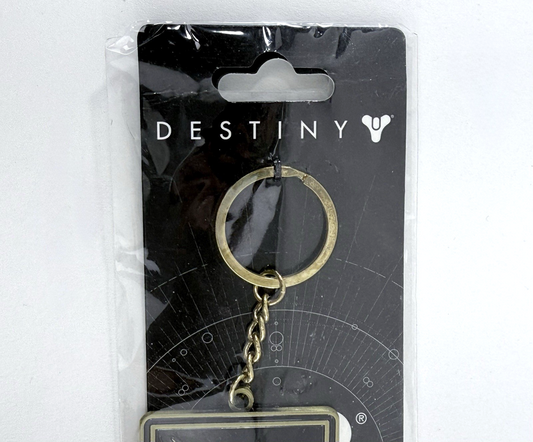 Bungie 2017 Destiny 2 Warlock Class Crest Metal Keychain - New, Factory Sealed