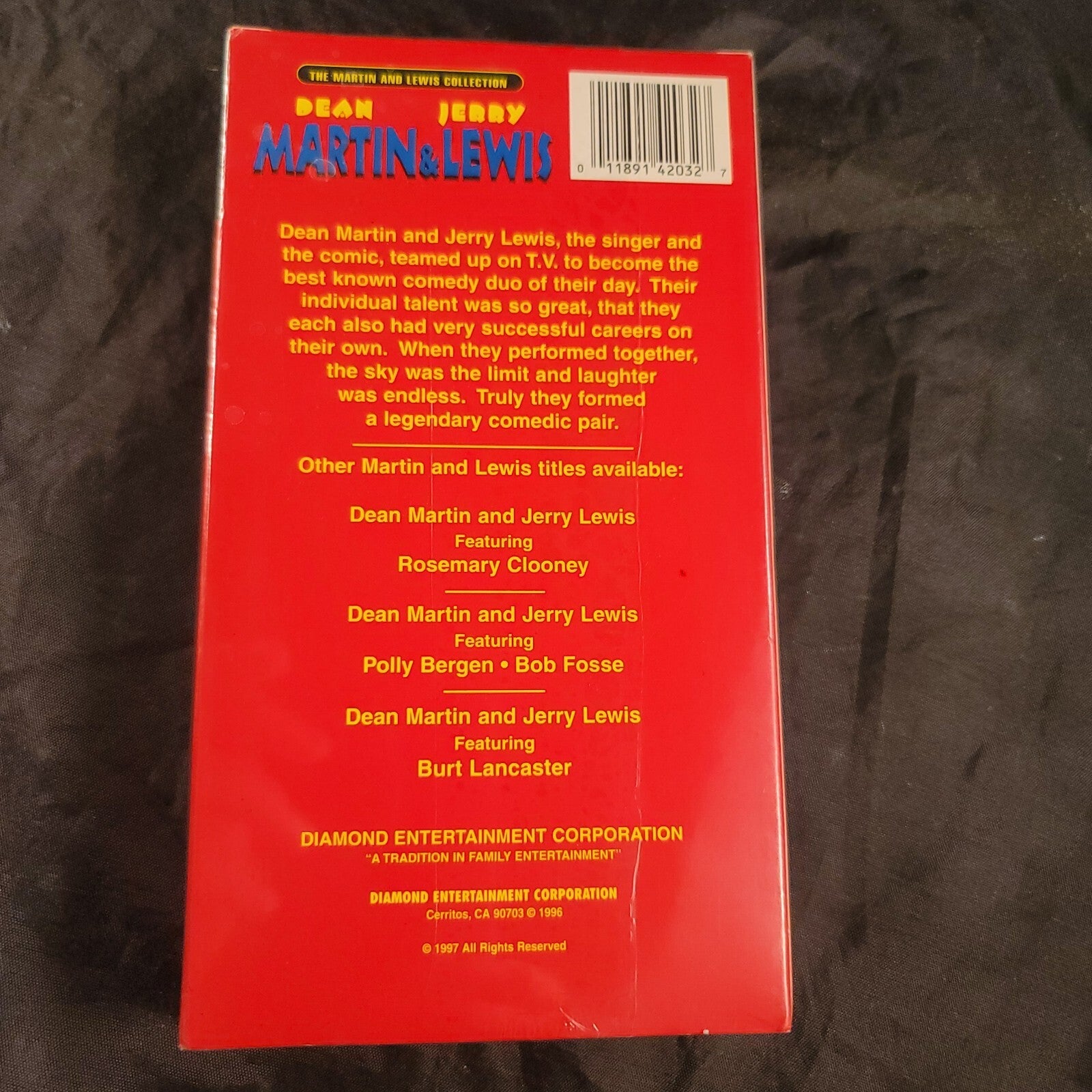 The Martin and Lewis Collection VHS Martin & Lewis NEW