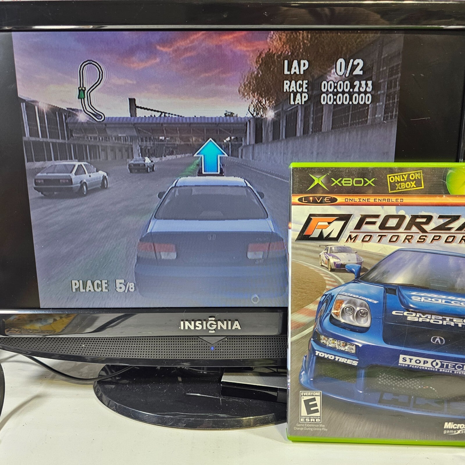 Forza Motorsport (Microsoft Xbox, 2005) Game Case Manual Insert - Tested