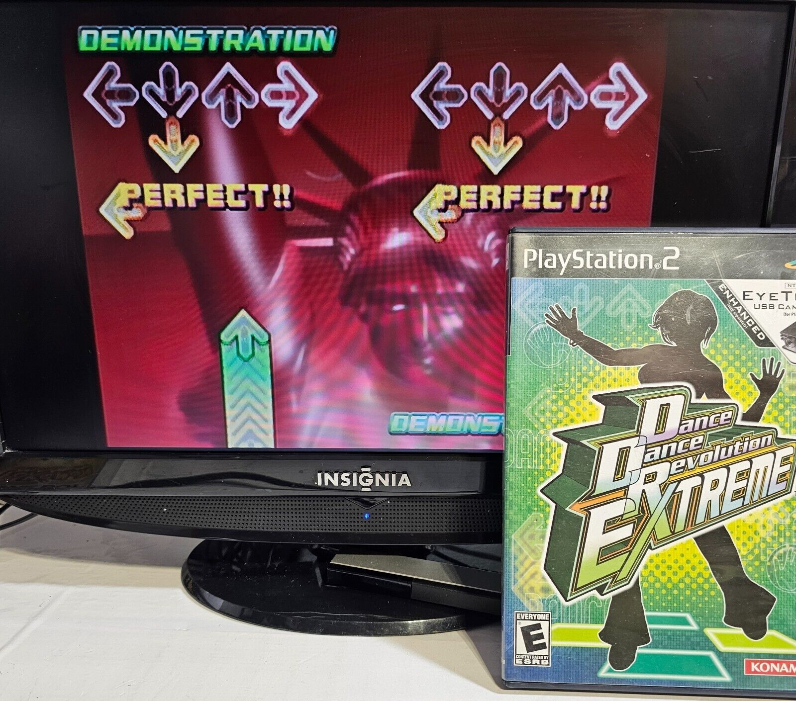 Dance Dance Revolution Extreme (PlayStation 2, 2008) Game, Case, Manual - Tested