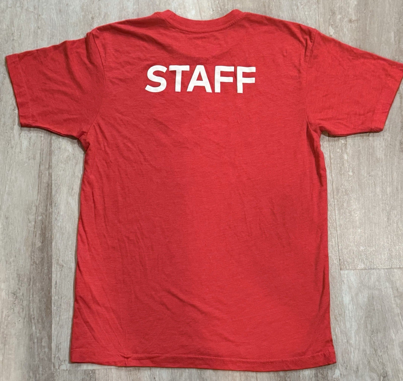 Nintendo Switch 2 Red Staff Limited Edition Employee Promotional T-Shirt - Small