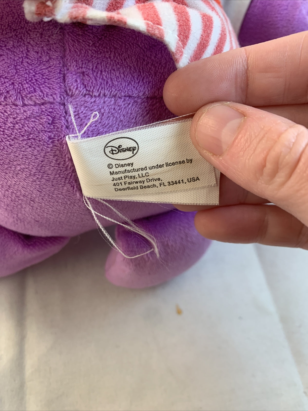 Disney Doc McStuffins Nurse Hallie Cuddles & Hugs Talking 12" Plush Hippo -Works