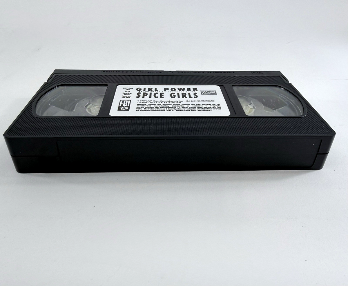 Girl Power: The Unauthorized Biography of the Spice Girls (VHS, 1997) Tested