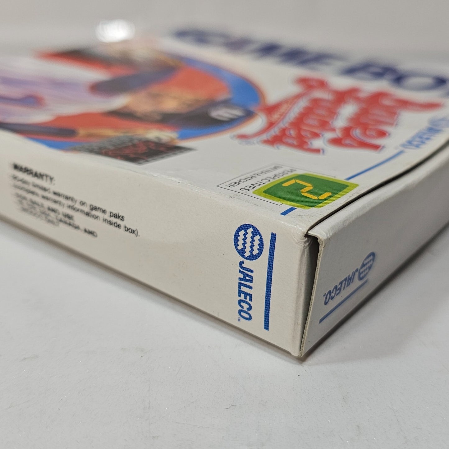 Bases Loaded (GameBoy, 1990) Game Box Manual Inserts Poster Registration -Tested