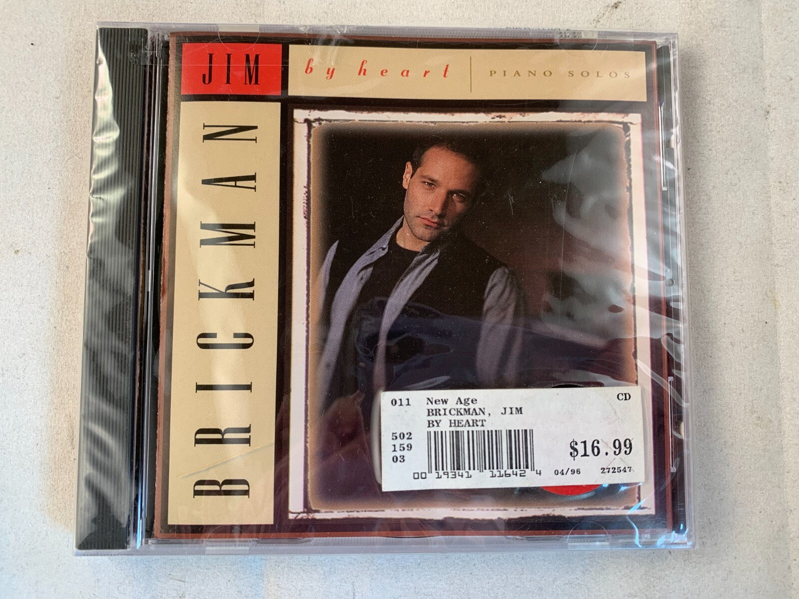 By Heart: Piano Solos by Jim Brickman (CD, Apr-1995, Windham Hill Records)
