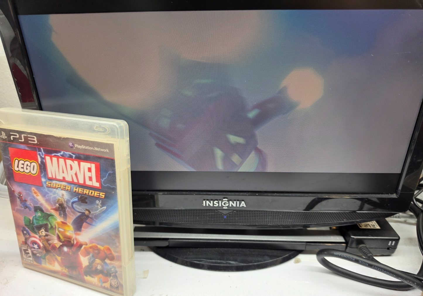 LEGO Marvel Super Heroes (Sony PlayStation 3, 2013) Game, Case, Manual - Tested
