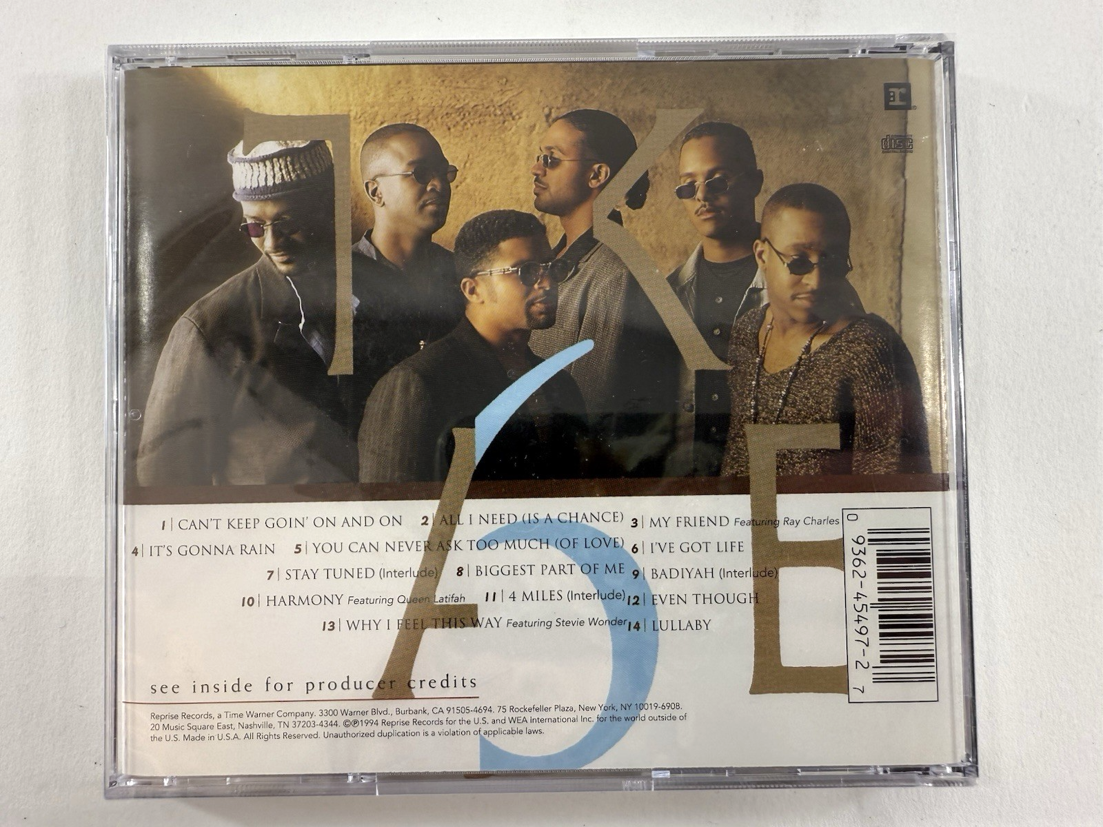 Join the Band by Take 6 (CD, 1994) New, Factory Sealed