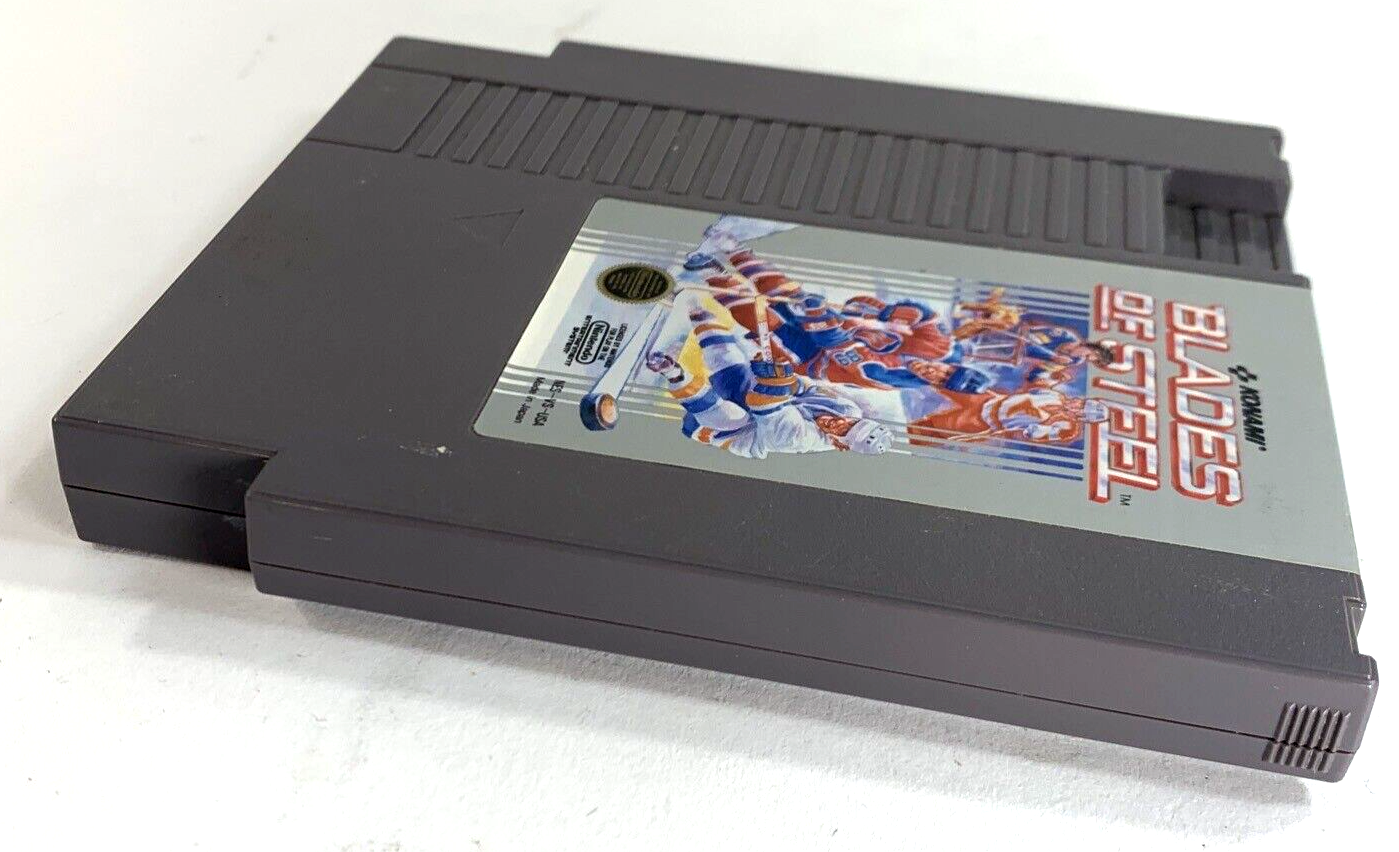 Blades of Steel (Nintendo Entertainment System, 1988) Game Cartridge - Tested
