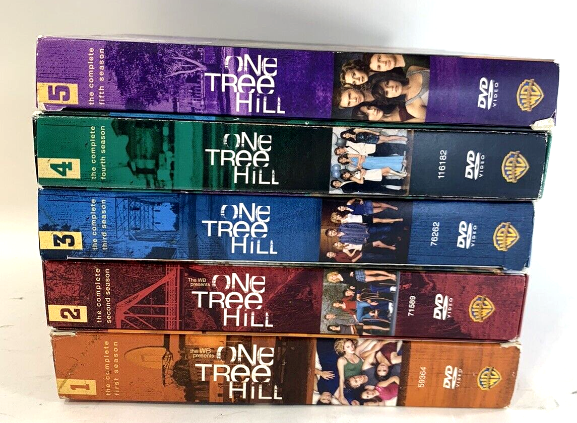 One Tree Hill - Seasons 1-5 (DVD, 2009, 6-Disc Sets) 1 2 3 4 5  - Tested