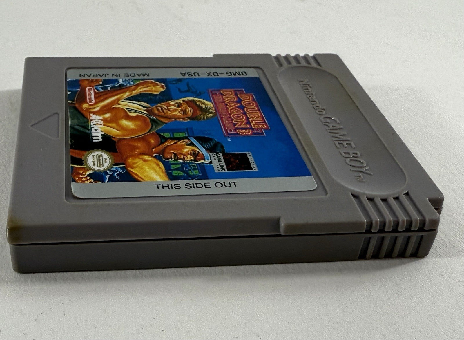 Double Dragon III: The Arcade Game (Nintendo Game Boy, 1993) Game Cartridge