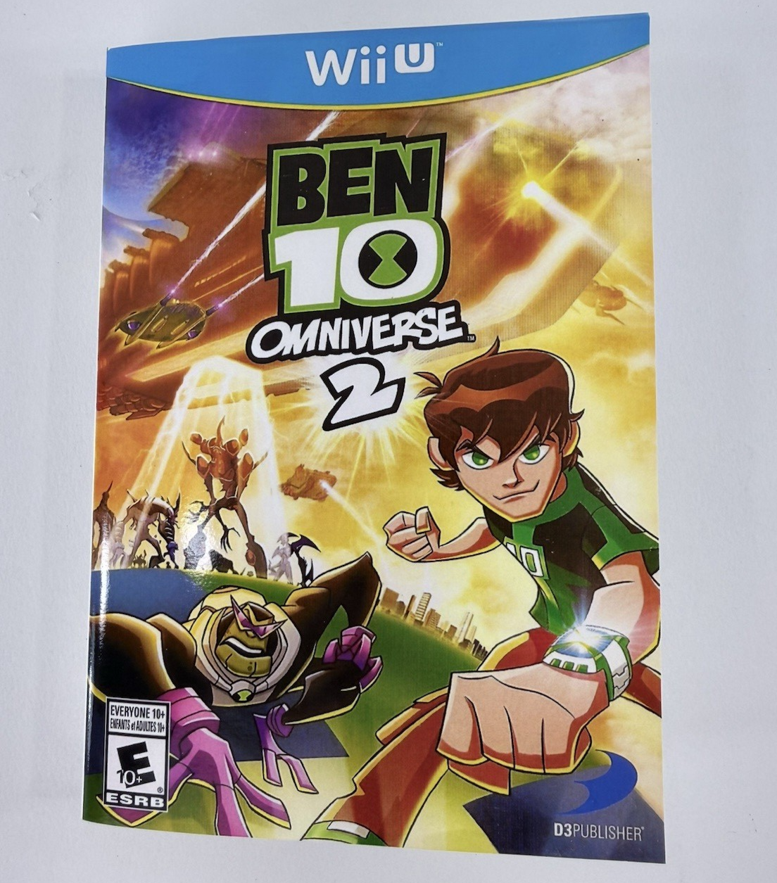 Ben 10: Omniverse 2 (Nintendo Wii U, 2013) Game and Case - Tested - Read