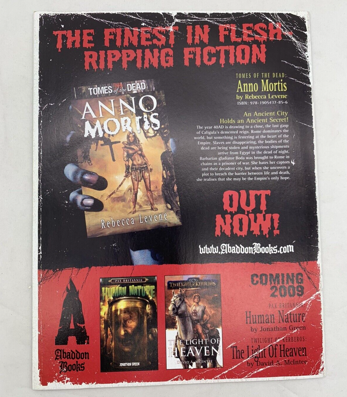 2000AD Program Issues 1614-1619 (6 Issues) UK Comics Rebellion Nov 2008-Jan 2009