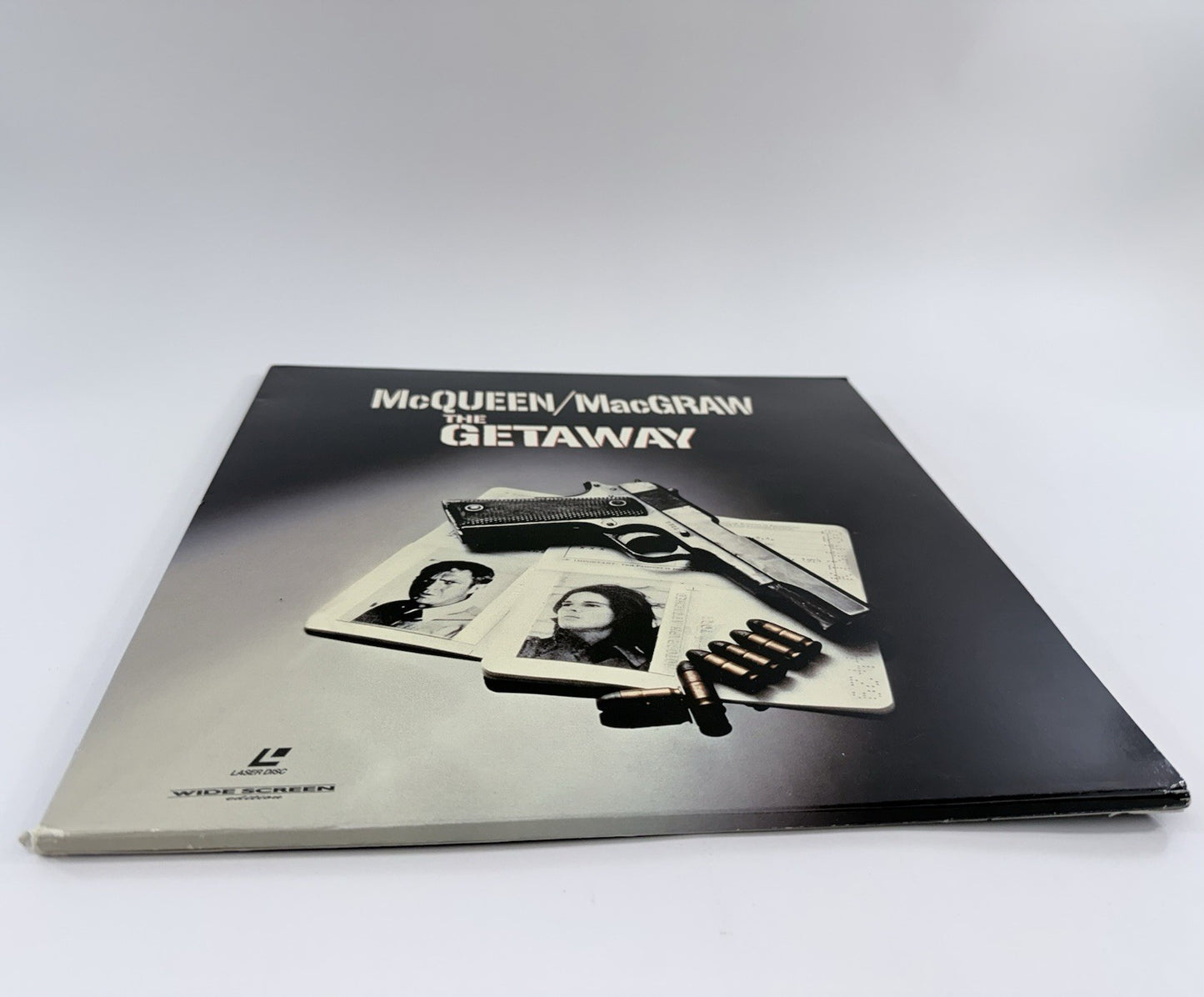 The Getaway (Widescreen Extended Play Laserdisc, 1995) - Steve McQueen 1972 Film