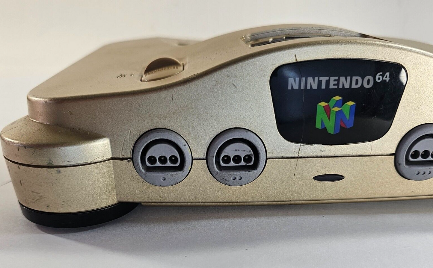 Nintendo 64 Toys 'R Us Exclusive Gold Console NUS-001 - Tested and Working