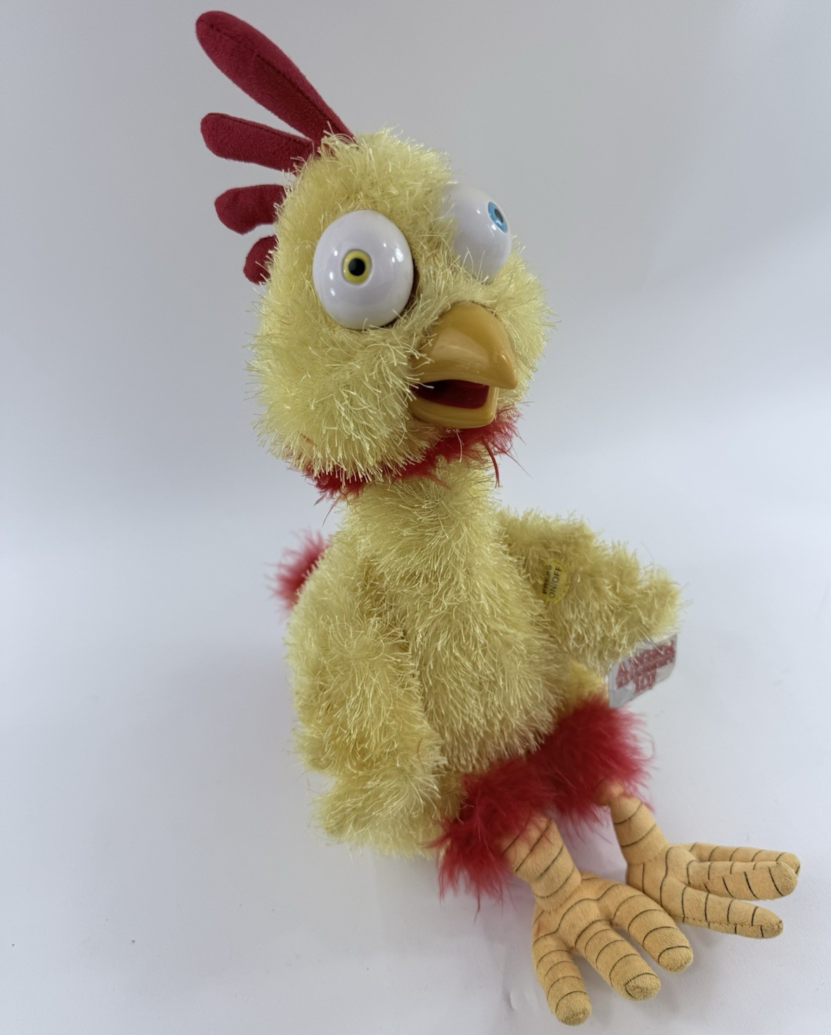 Gemmy 2004 Anger Management Screaming Chicken Animated Gag Toy -Tested & Working