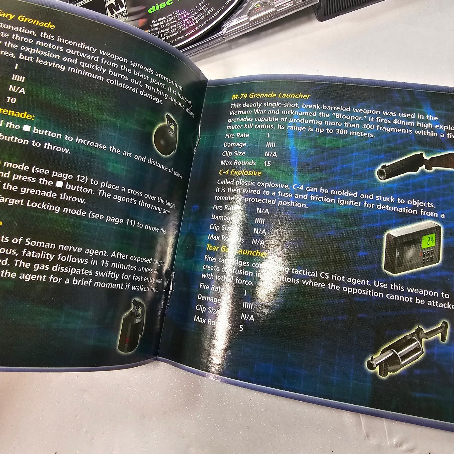 Syphon Filter 2 (Sony PlayStation, 2000) Game, Case, Manual - Tested