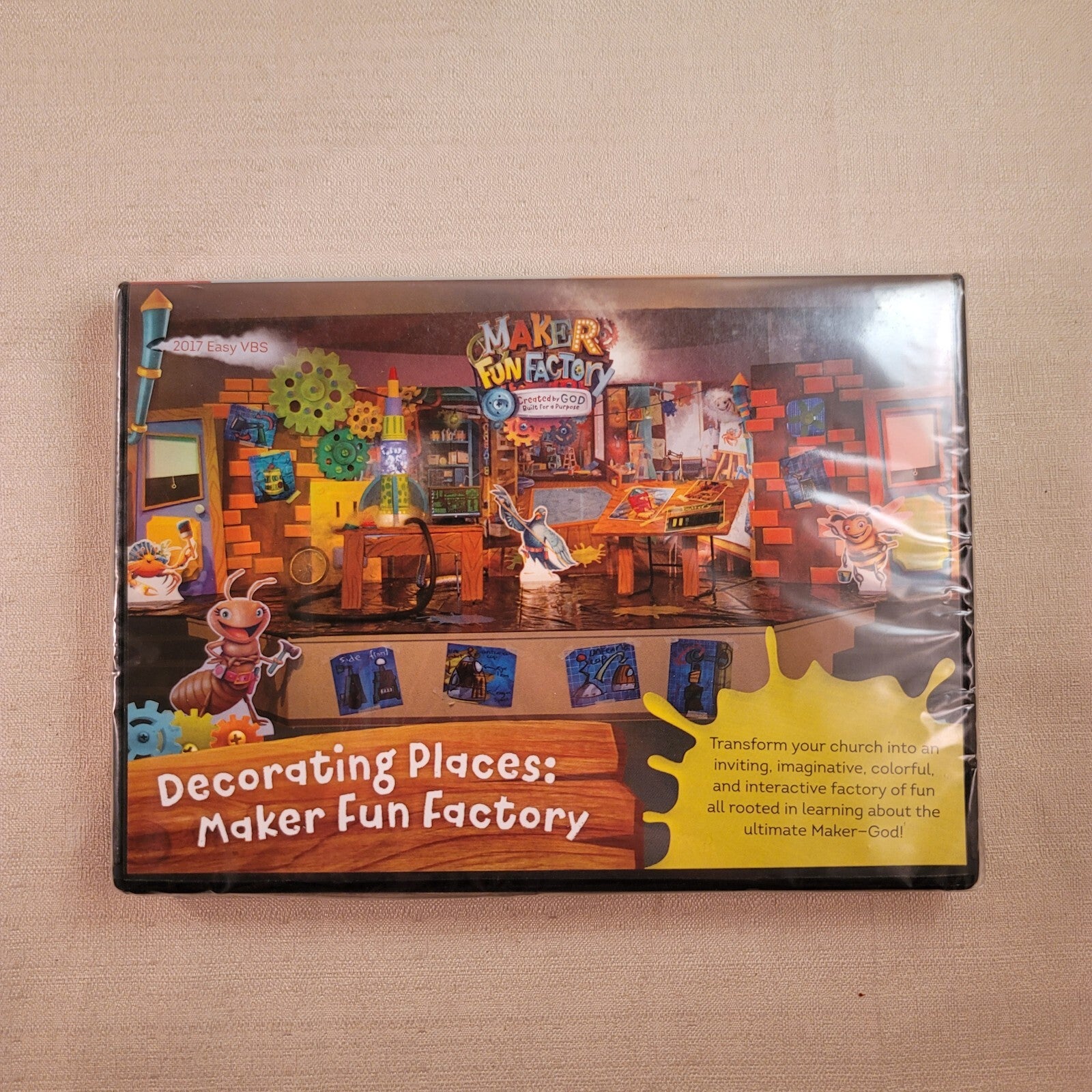 DECORATING PLACES: MAKER FUN FACTORY DVD New