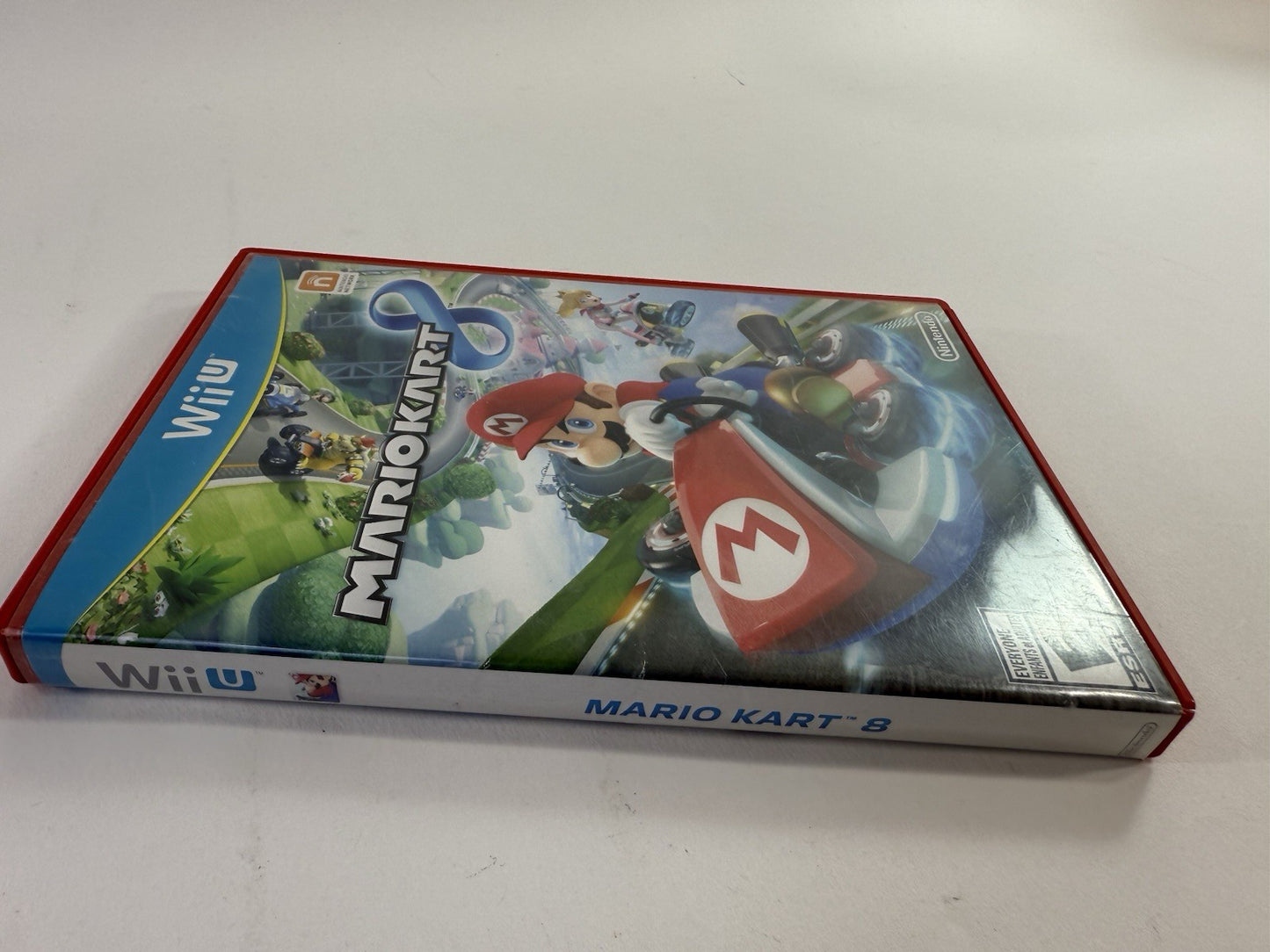 Mario Kart 8 (Nintendo Wii U, 2014) Game Case Manual Insert - Tested and Working