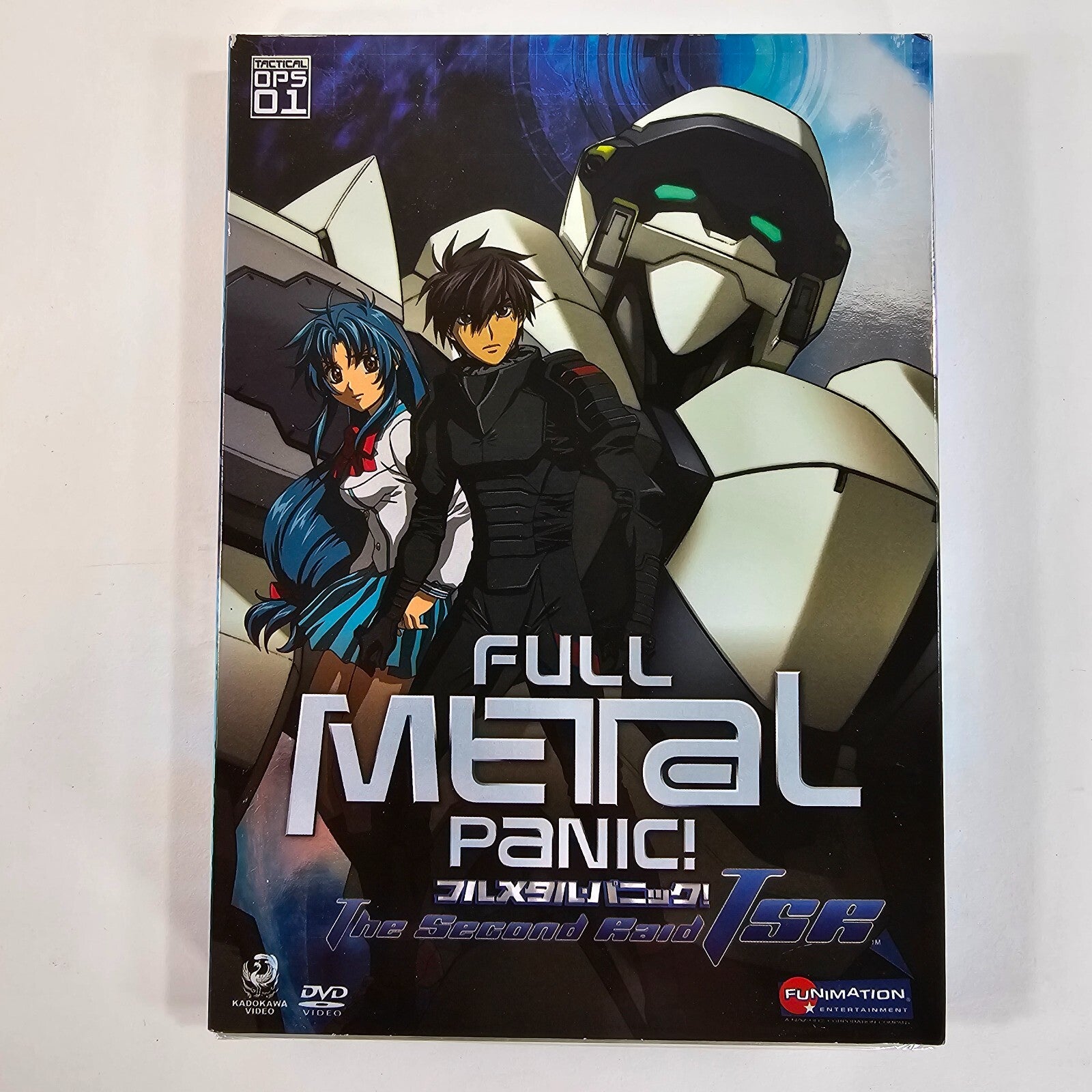 Full Metal Panic: The Second Raid TSR - Vol. 1 (DVD, 2007) with Slipcover NEW
