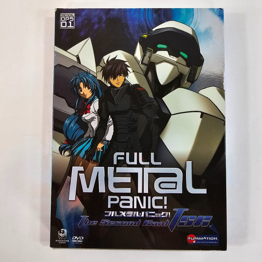 Full Metal Panic: The Second Raid TSR - Vol. 1 (DVD, 2007) with Slipcover NEW