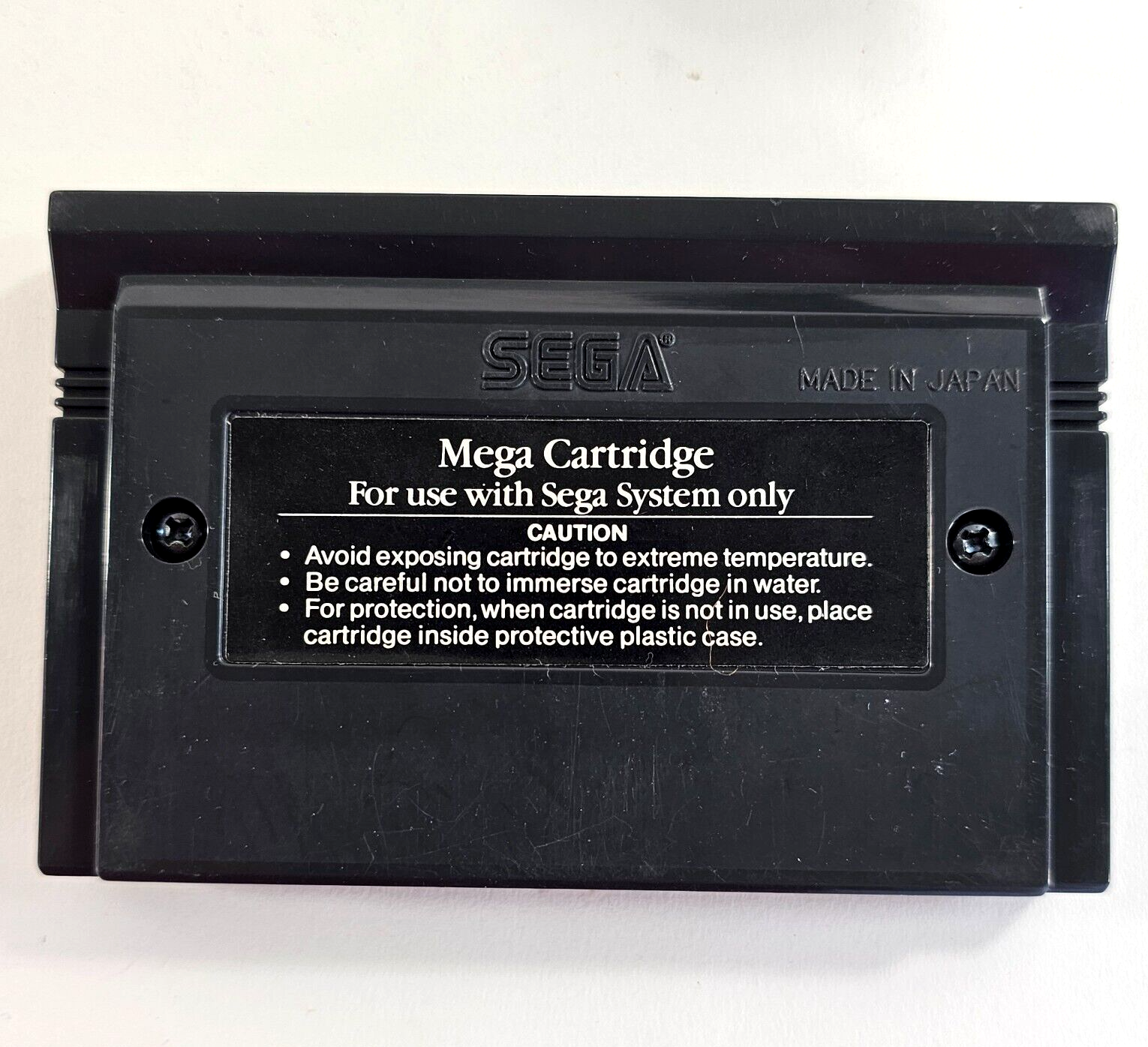 Black Belt (Sega Master System, 1986) Game Case Manual  - Tested and Working