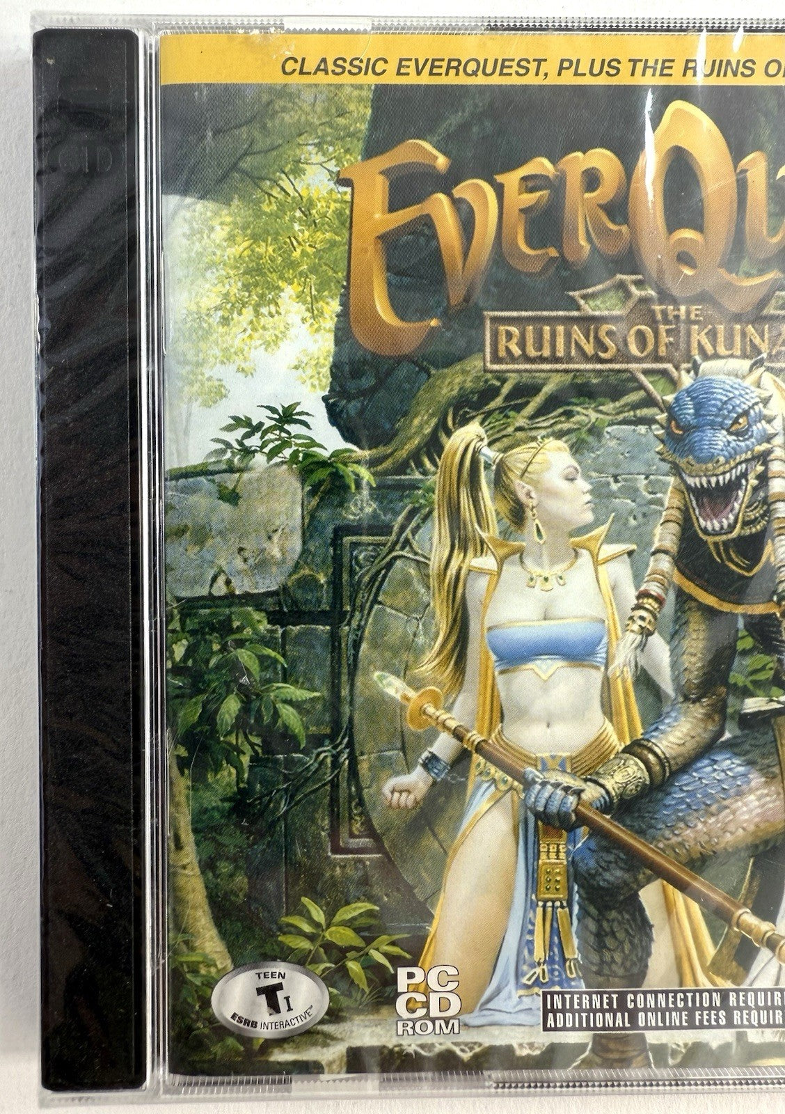 EverQuest + Ruins of Kunark Expansion (PC CD, 2002) New, Factory Sealed
