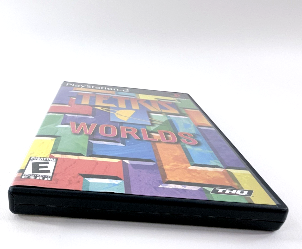 Tetris Worlds (Sony PlayStation 2, 2002) Game, Case, Manual - Tested and Working