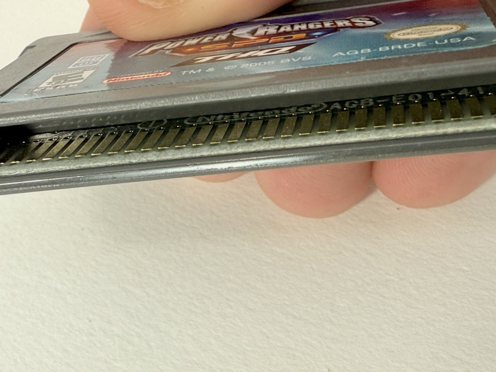 Power Rangers: S.P.D. (Nintendo GameBoy Advance, 2005) Game Cartridge - Tested