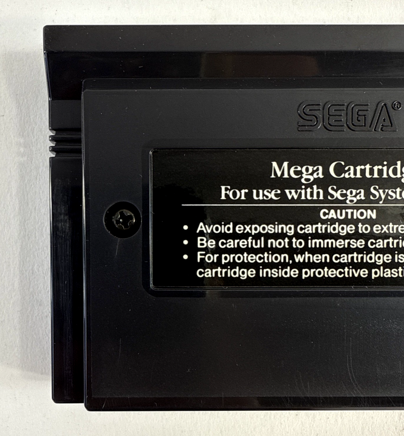 Space Harrier 3-D (Sega Master System, 1988) Game and Case - Tested and Working