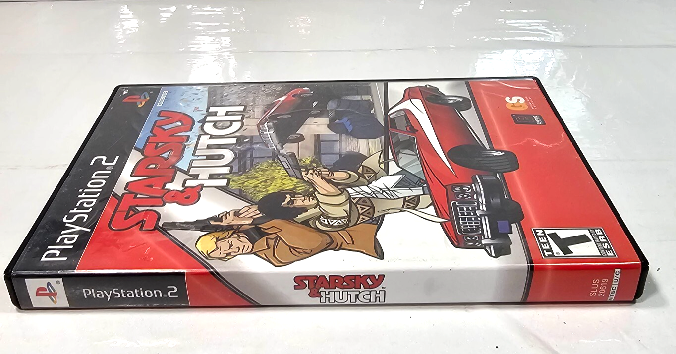 Starsky and Hutch (PlayStation 2, 2003) Game Case Manual - Tested