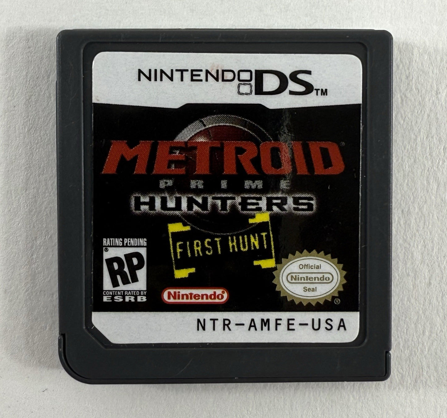 Metroid Prime: Hunters - First Hunt (Nintendo DS, 2004) Game Cartridge - Tested