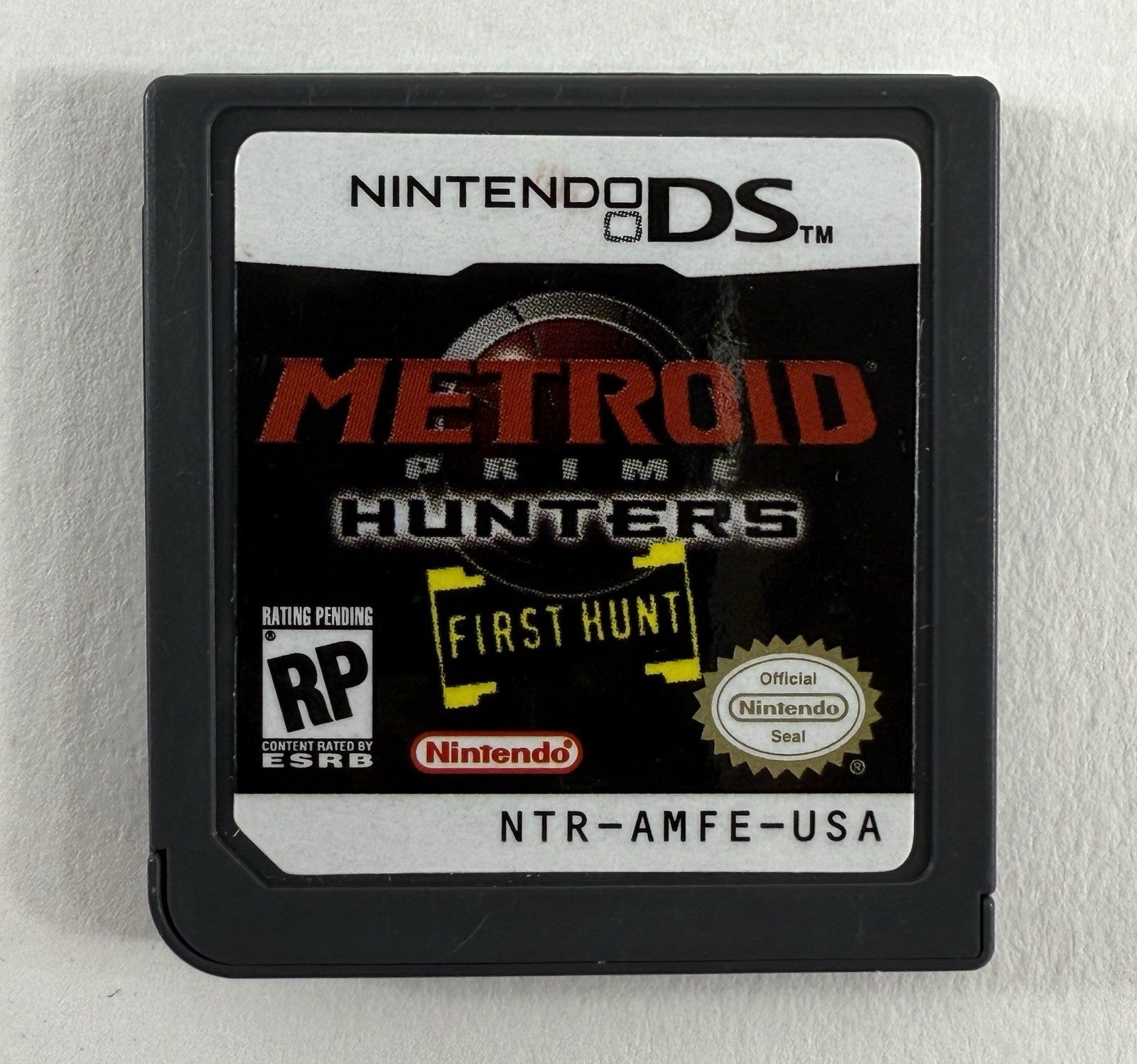 Metroid Prime: Hunters - First Hunt (Nintendo DS, 2004) Game Cartridge - Tested