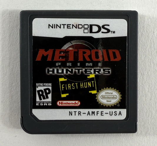 Metroid Prime: Hunters - First Hunt (Nintendo DS, 2004) Game Cartridge - Tested