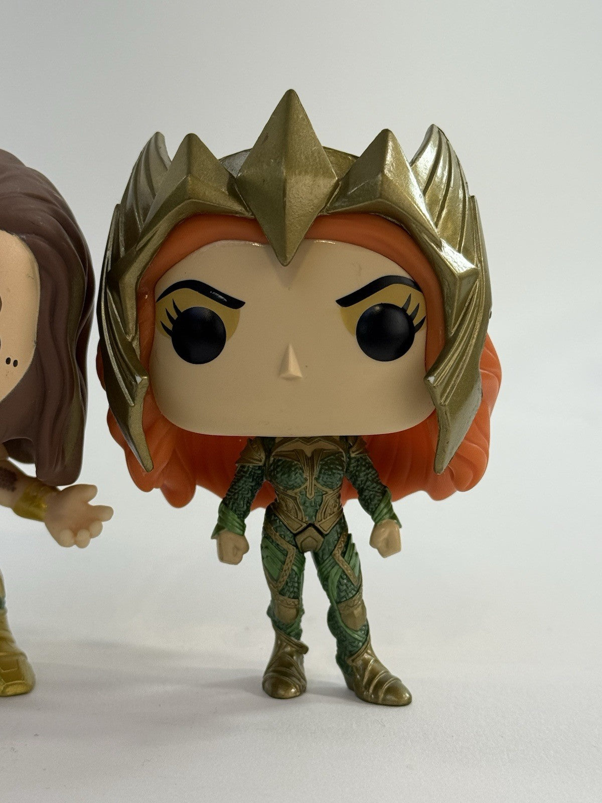 Funko Pop! Heroes DC Aquaman and Mera Vinyl Figures - No Box