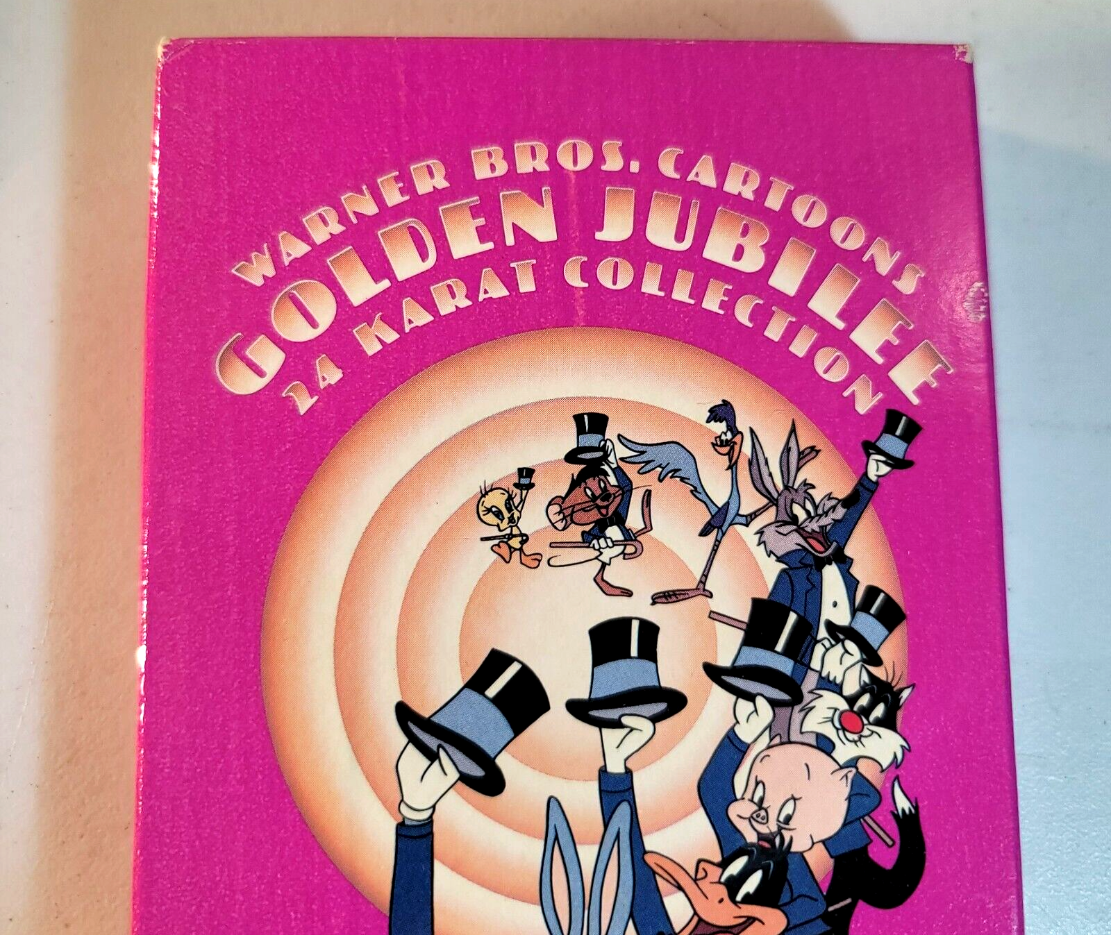 Golden Jubilee 24 Karat Collection (VHS, 1985) Salute to Mel Blanc - Tested