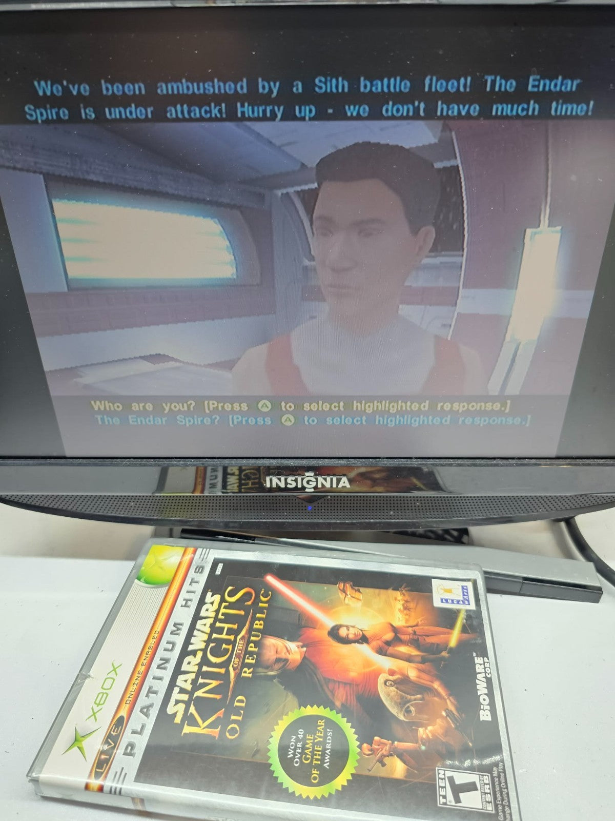 Star Wars Knights of the Old Republic (Xbox, 2004) Game, Case & Manual - Tested