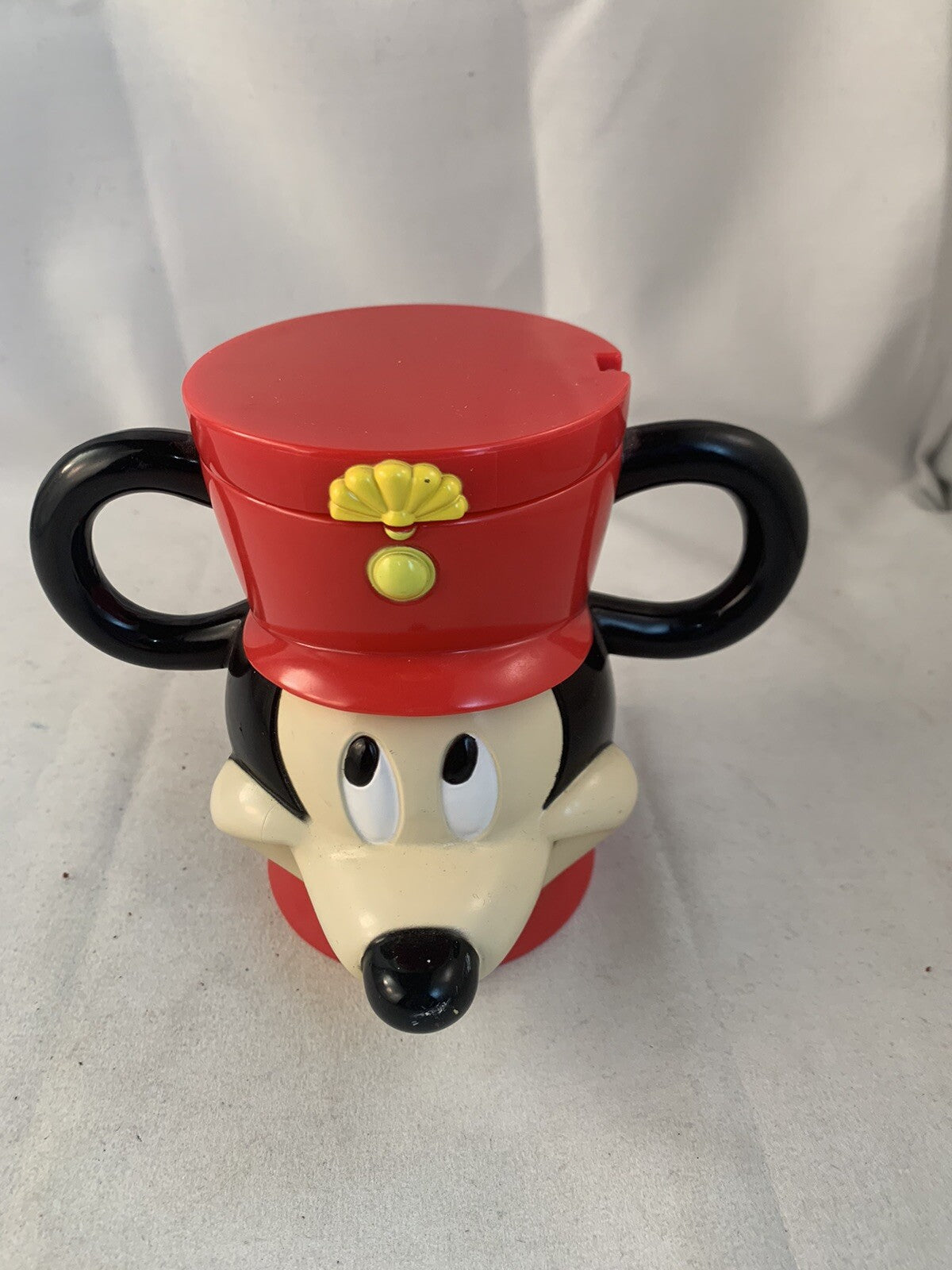 Mickey Mouse Disney On Ice Mug/Cup with Flip Cover (Red)