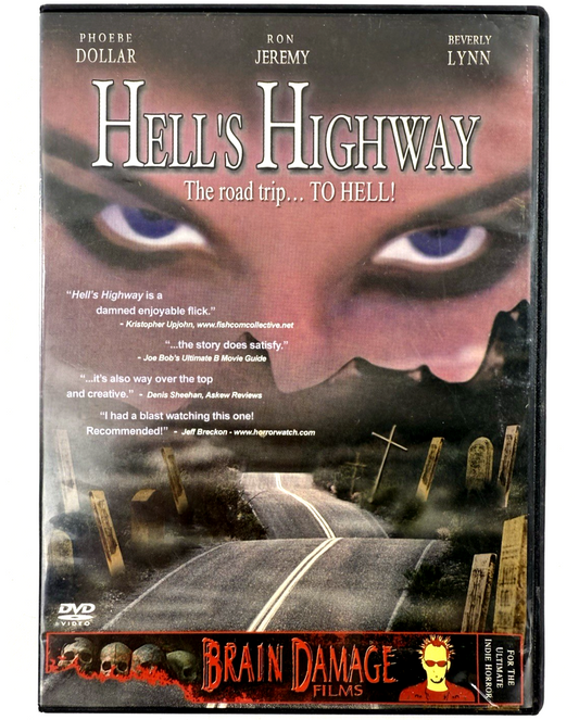Hell's Highway (DVD, 2005) B-Horror Film - Tested and Working