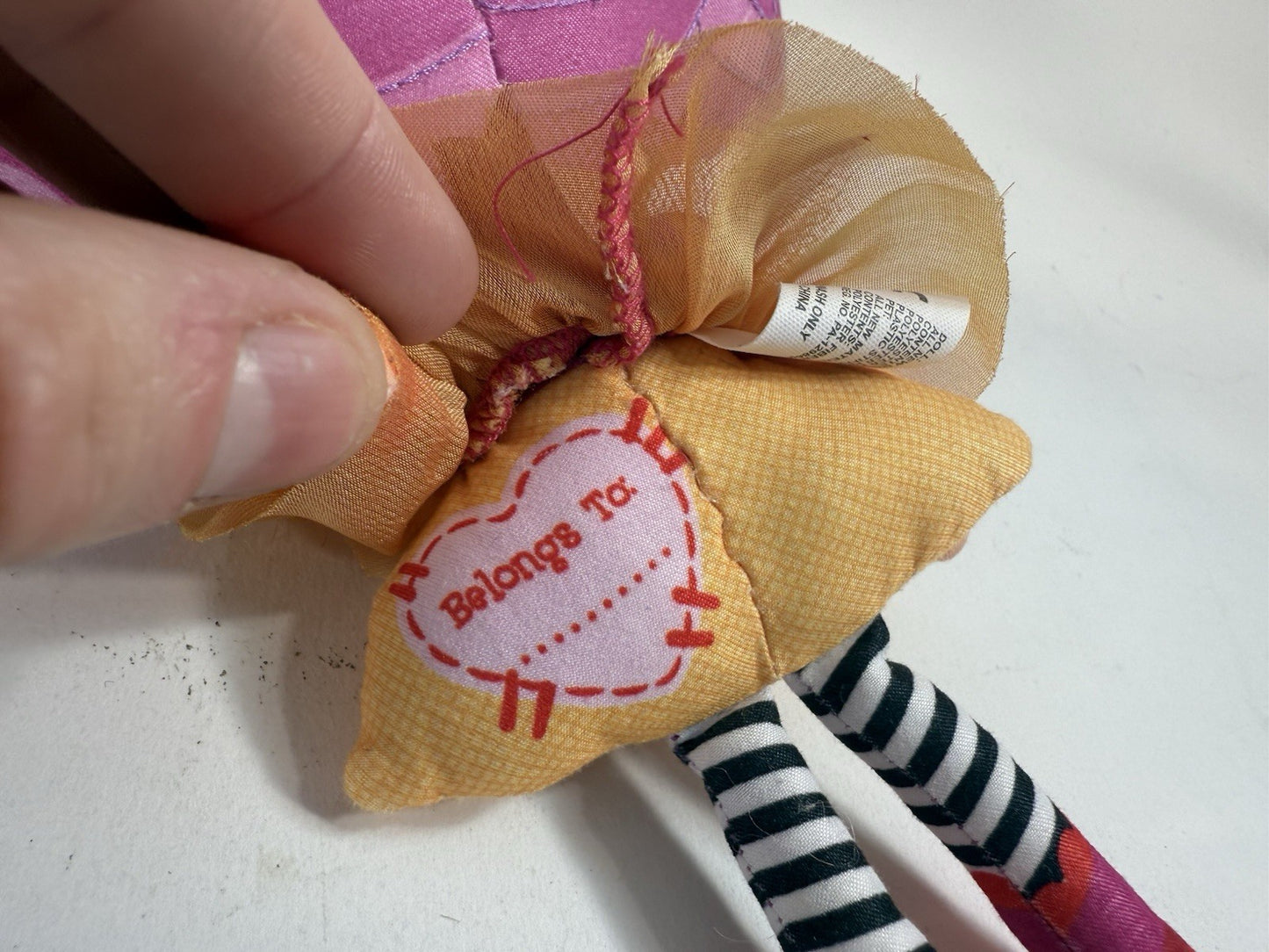 MGA LaLaLoopsy 10” Peanut Big Top Rag Doll Plush