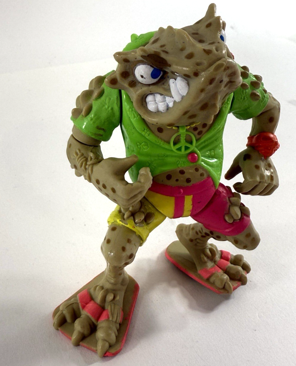 Playmates 1990 Napoleon Bonafrog 6"  Loose Action Figure - TMNT