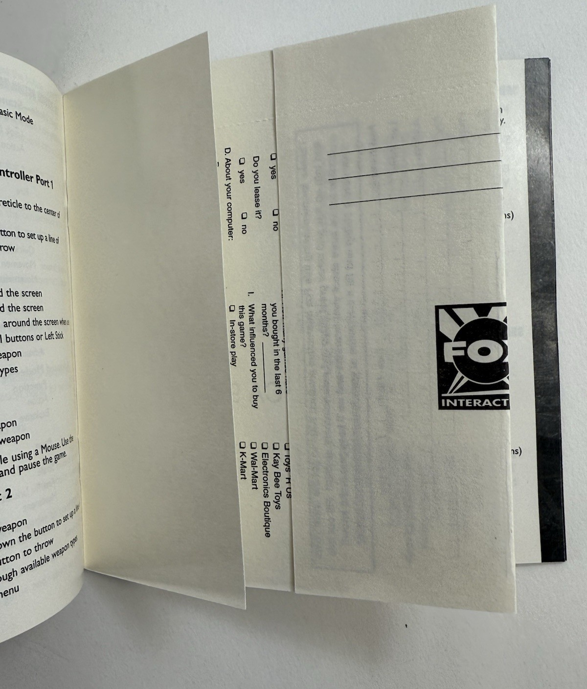 Die Hard Trilogy 2: Viva Las Vegas (PlayStation, 2000) Game Case Manual Reg.