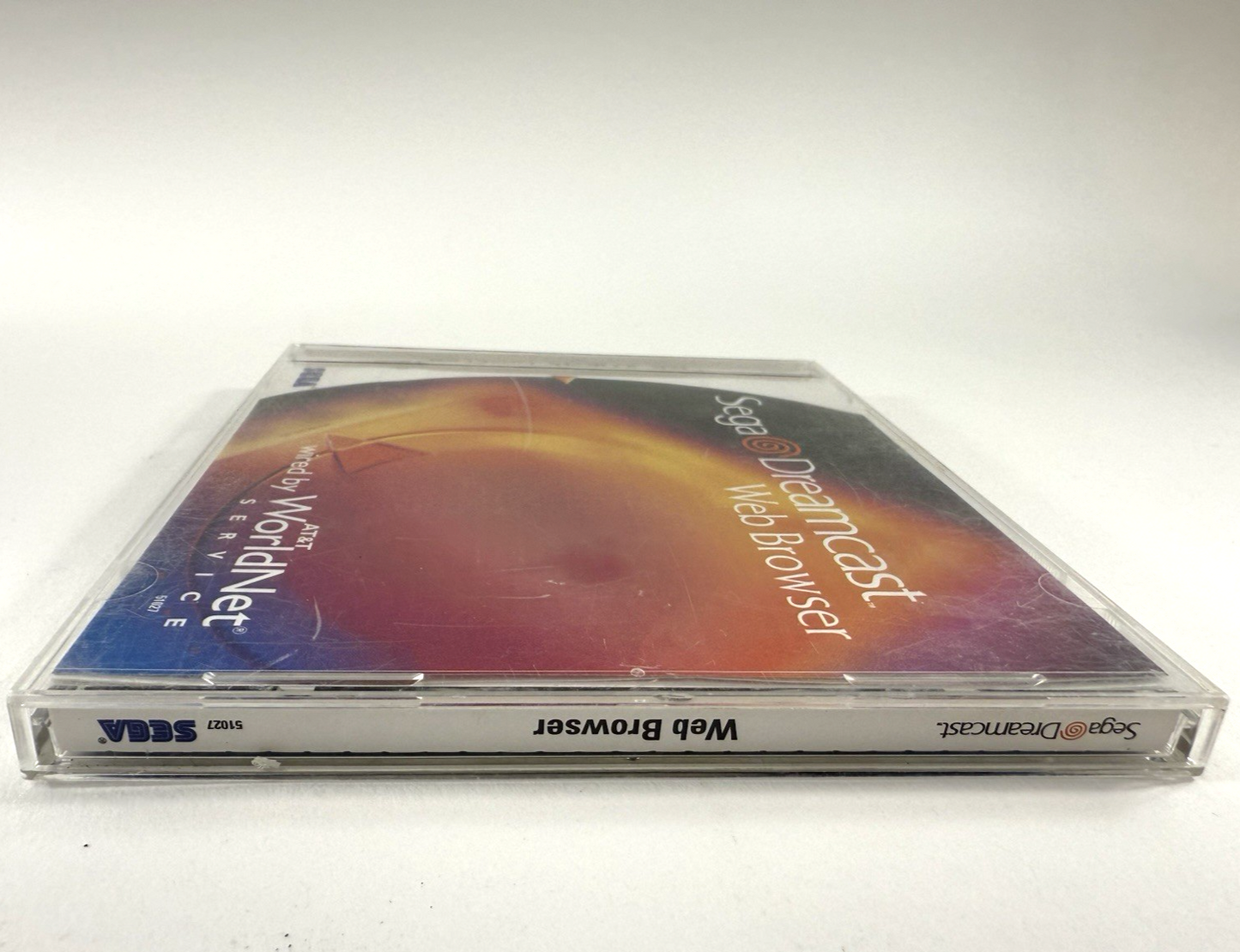 SEGA Dreamcast Web Browser (Sega Dreamcast, 1999) Disc, Case, Manual - Tested